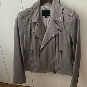 Leather jacket by Banana Republic